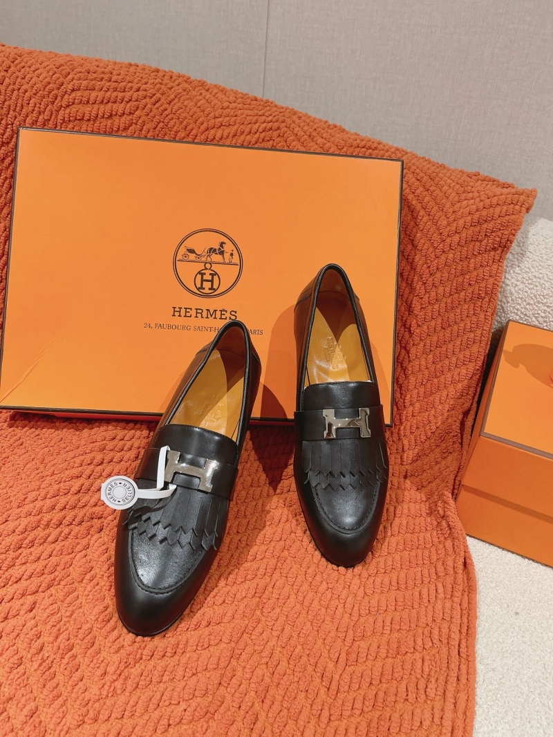 Hermes Leather Shoes